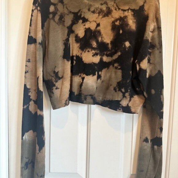 COTTON CITIZEN Tokyo Crop Long Sleeve in Toffee Blast - Size S - Picture 4 of 4